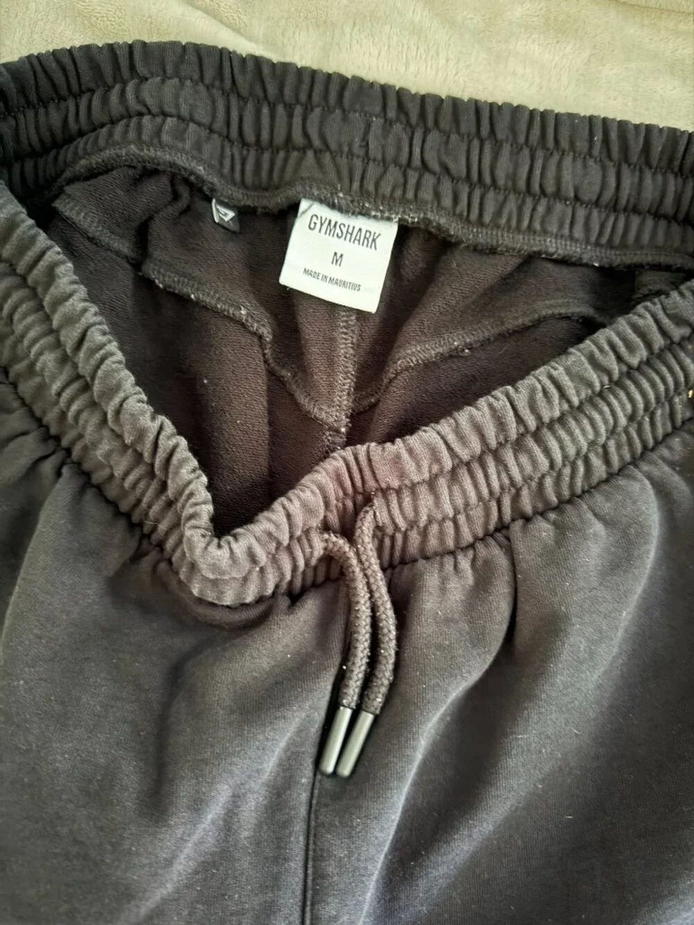 Gymshark Black Women's Training Sweat Shorts - Size Medium